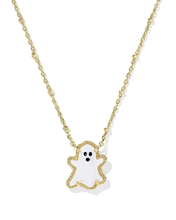 Kendra Scott: Ghost Short Pendant Necklace in Gold
