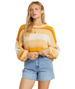 Billabong: Sol Time Sweater in Citrus Glow