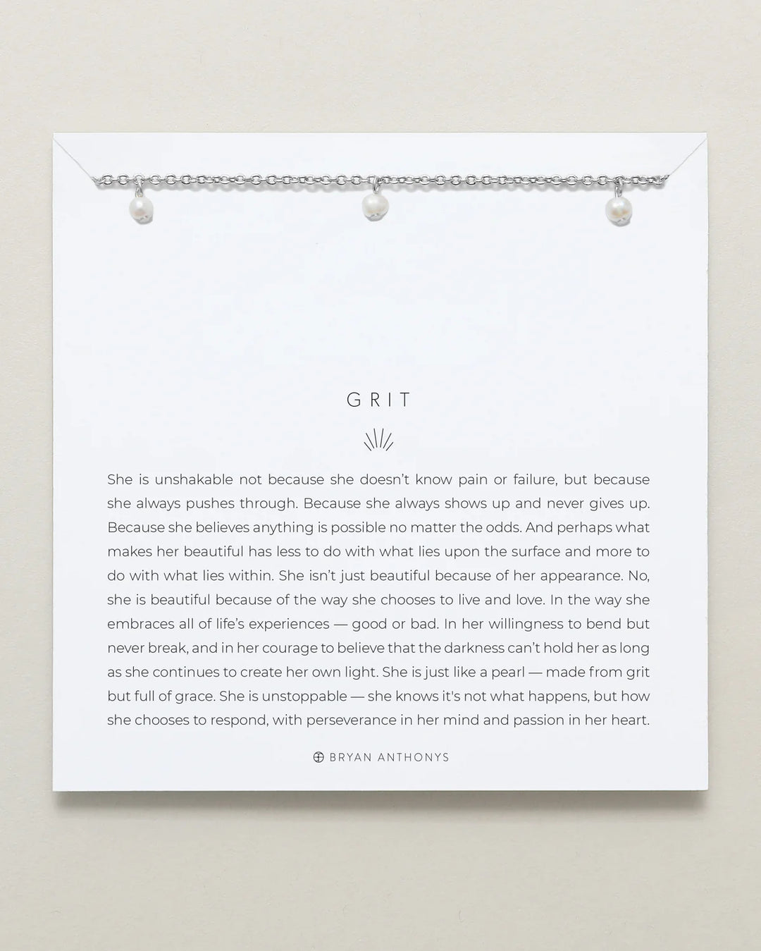 Bryan Anthony: Grit Choker in Silver (BA-I-CH-FS-GRIT)