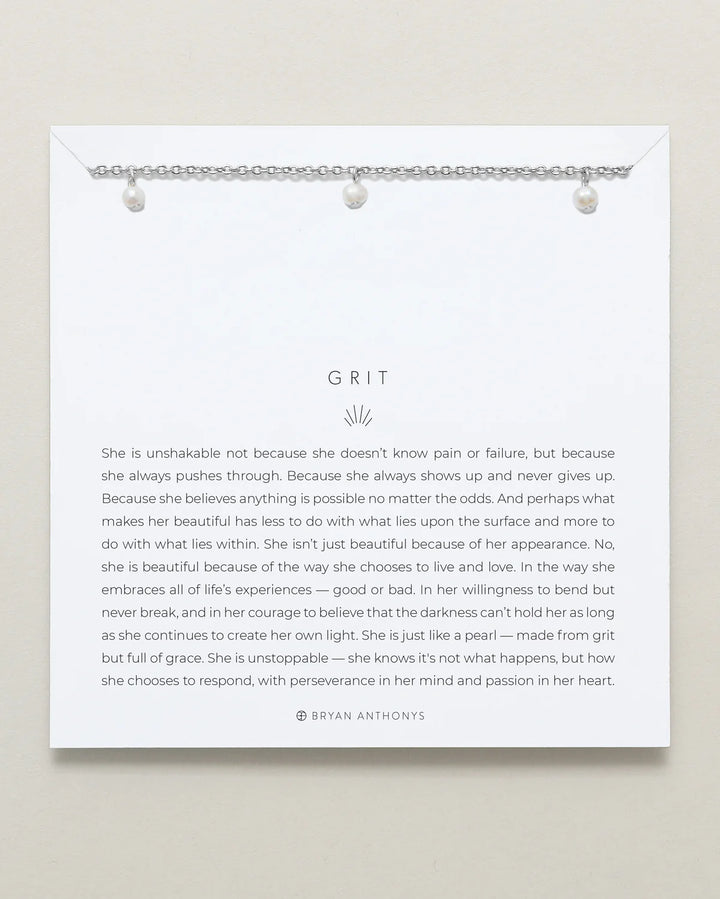 Bryan Anthony: Grit Choker in Silver (BA-I-CH-FS-GRIT)