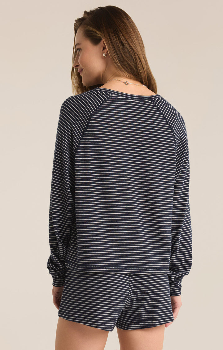 Z Supply: Staying In Stripe Top in Eclipse ZLT233648