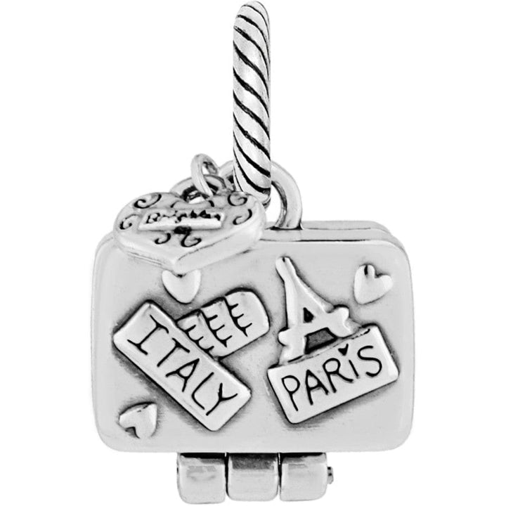 Brighton: Silver Abc Bon Voyage Charm (J92582)
