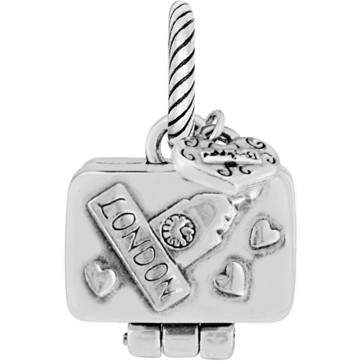 Brighton: Silver Abc Bon Voyage Charm (J92582)