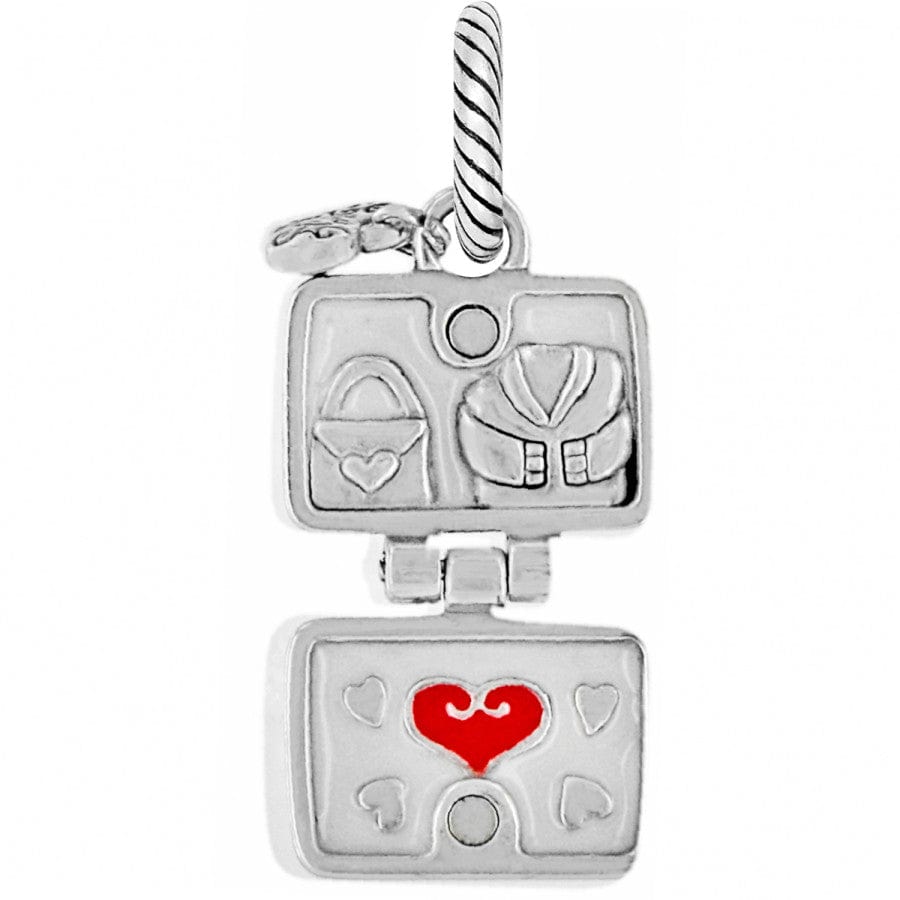Brighton: Silver Abc Bon Voyage Charm (J92582)