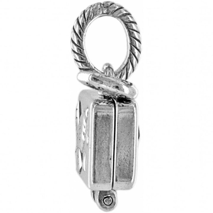 Brighton: Silver Abc Bon Voyage Charm (J92582)