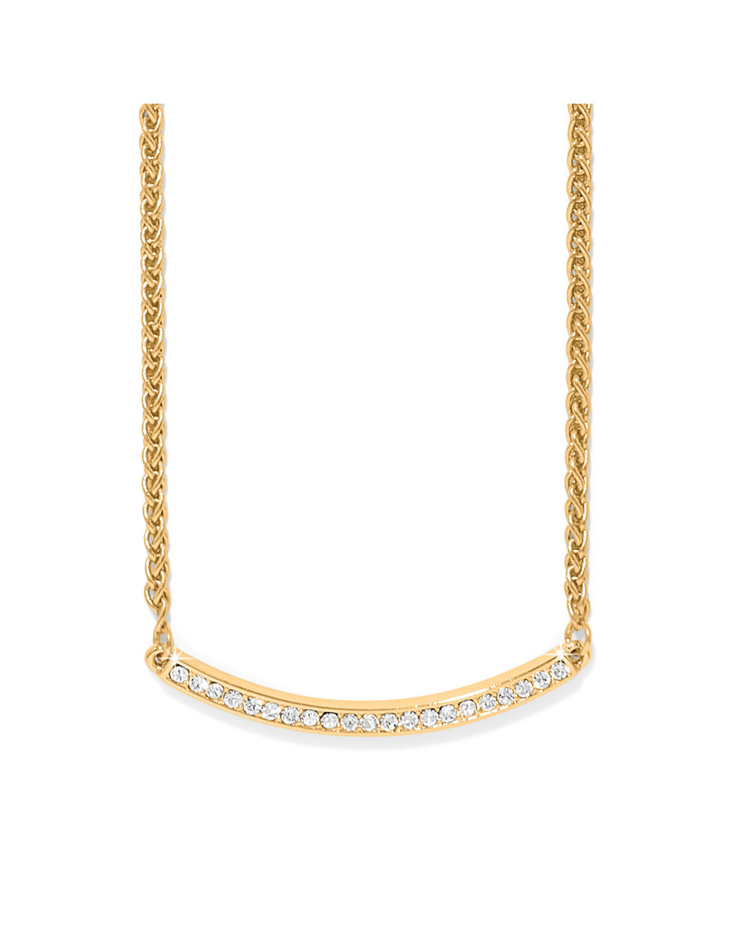 Brighton: Meridian Geo Bar Gold Necklace - The Vogue Boutique