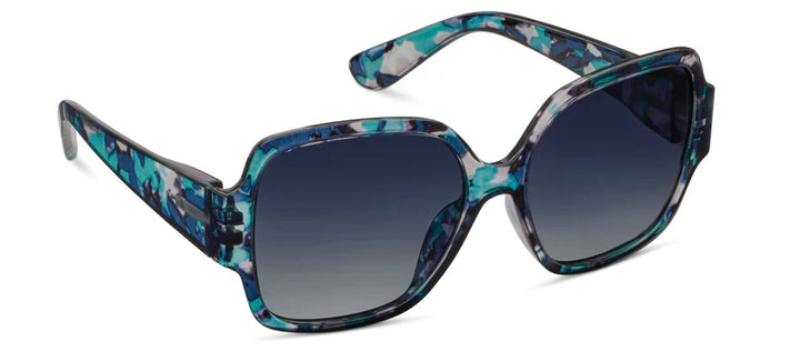Peepers: Cancun Polarized Sunglasses in Marine Quartz