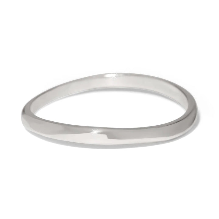 Brighton: Cascade Rio Silver Bangle (JF0449)