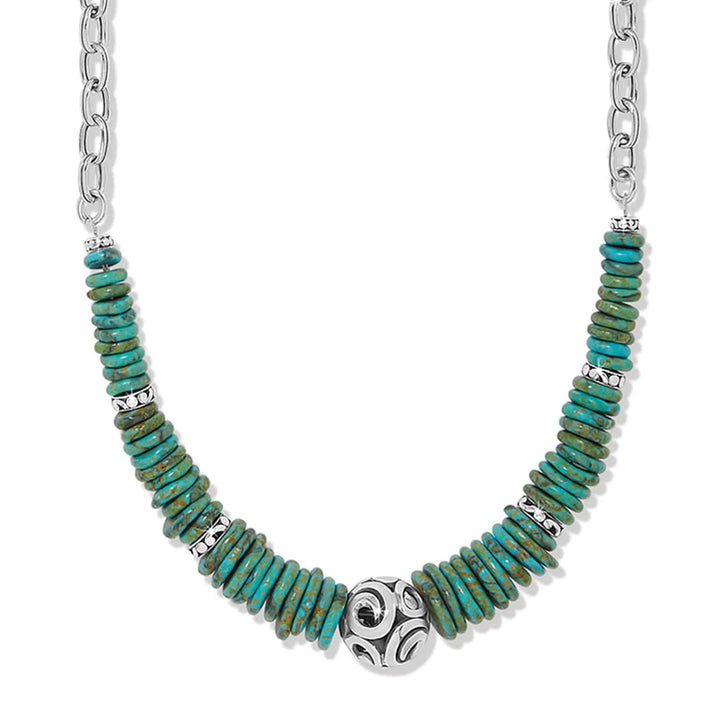Brighton: CONTEMPO SONORA VERDE BLUE NECKLACE (JM0251)