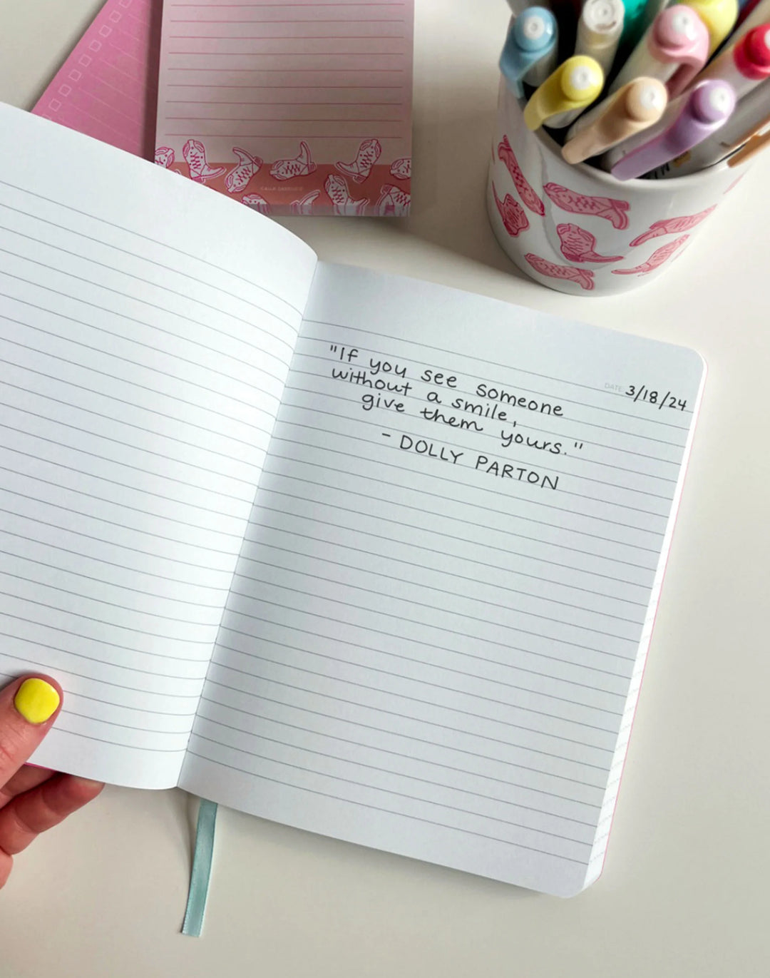 Callie Danielle: Western Cowgirl Boots Soft Flex Perfect Bound Journal
