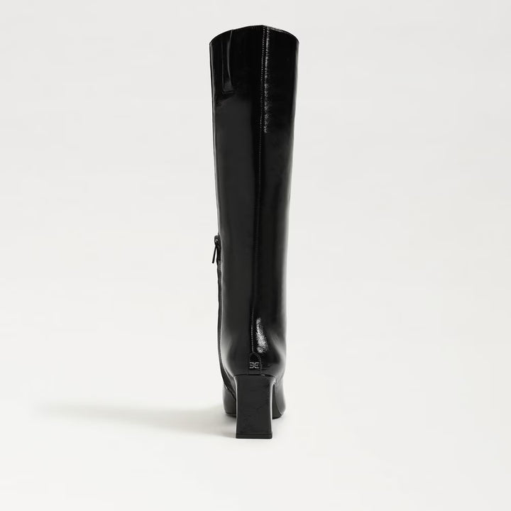 Sam Edelman: Sylvia Knee High Boots in Black Leather