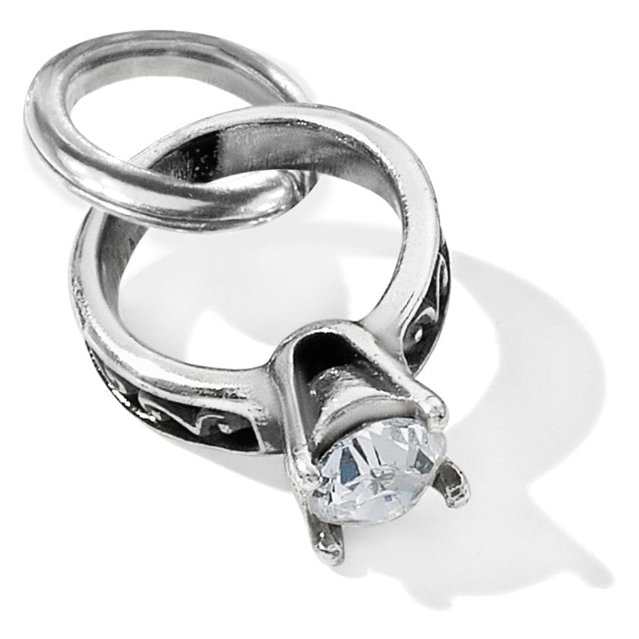 Brighton: Sil/Stn Abc Diamond Ring Chm (J92662)