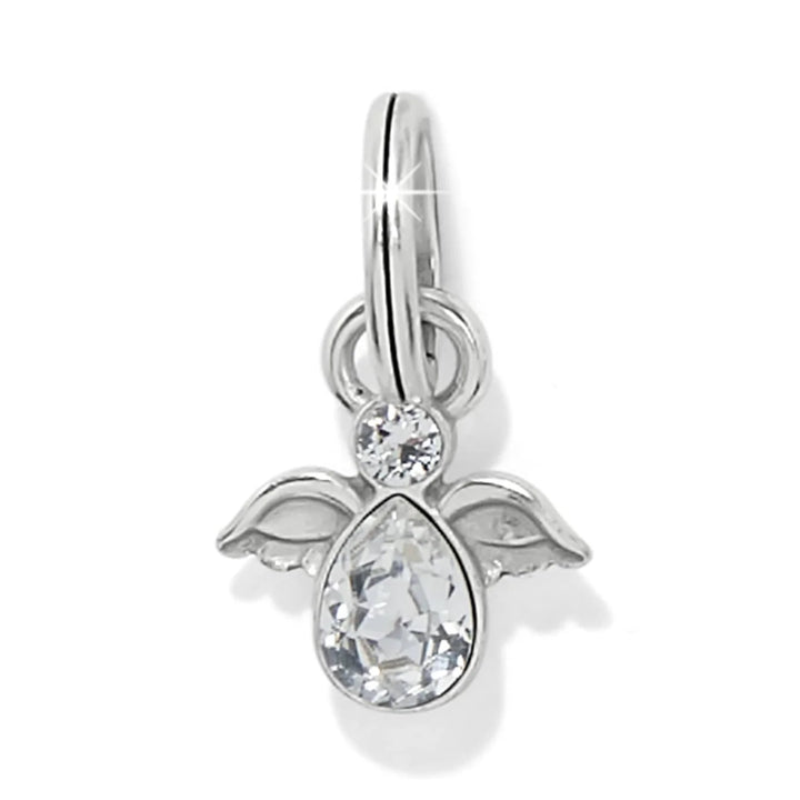 Brighton: heavenly angle charm in silver
