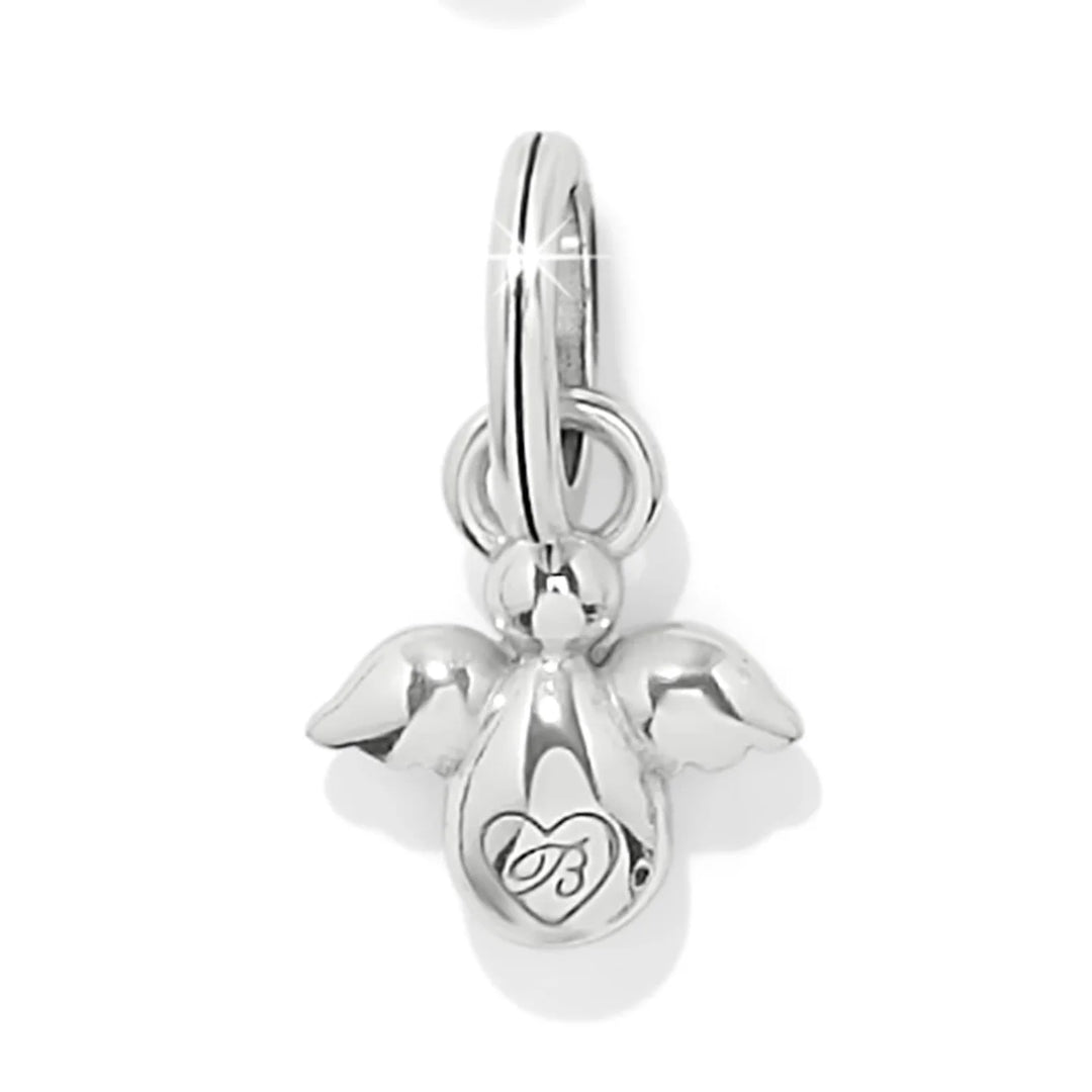 Brighton: heavenly angle charm in silver