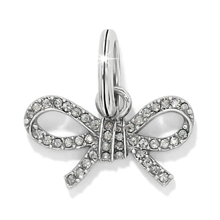 Brighton: Illumina Bow Charm In Silver (JC8011)
