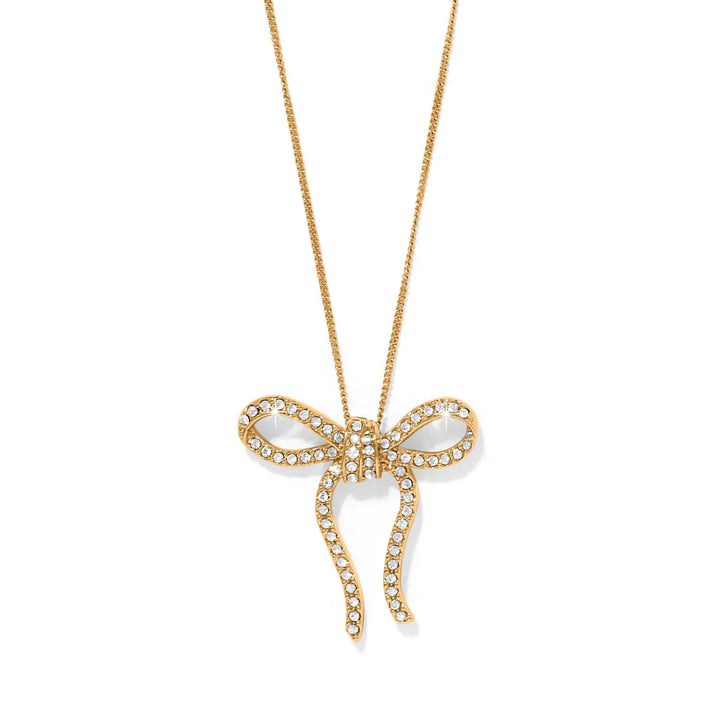 Brighton: Illumina Bow Gold Necklace (JM0211)