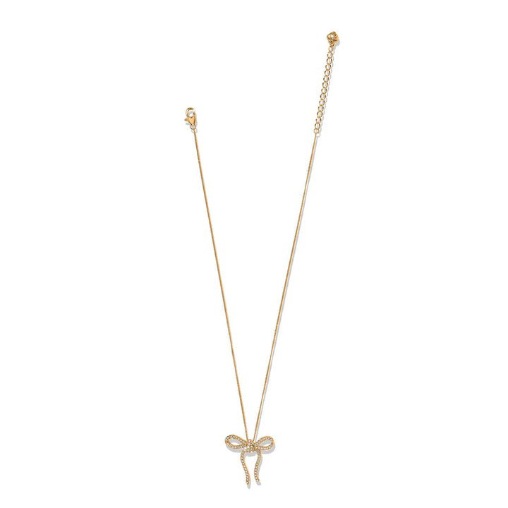 Brighton: Illumina Bow Gold Necklace (JM0211)