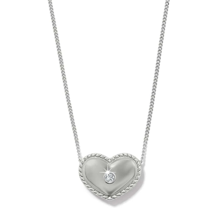 Brighton: Illumina Celeste Heart Bold Necklace in Gold