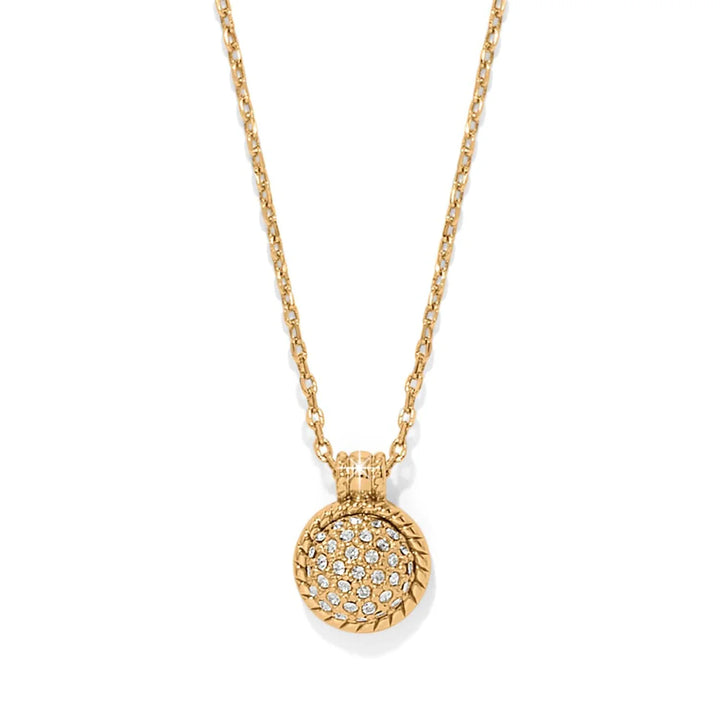 Brighton: Illumina Celeste Dome Gold Necklace (JM0133)