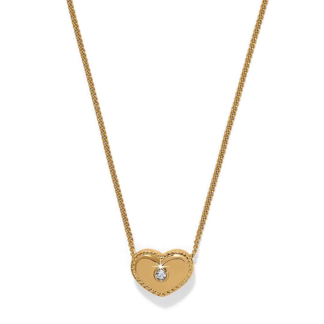Brighton: Illumina Celeste Heart Bold Necklace