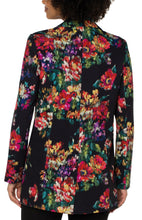 Load image into Gallery viewer, Liverpool: Button Front Boyfriend Blazer in Floral Print
