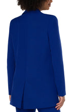 Load image into Gallery viewer, Liverpool: Button Front Boyfriend Blazer in Royal Violet
