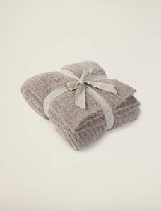 Barefoot Dreams: Cozychic Ribbed Throw 54X72 in Sand