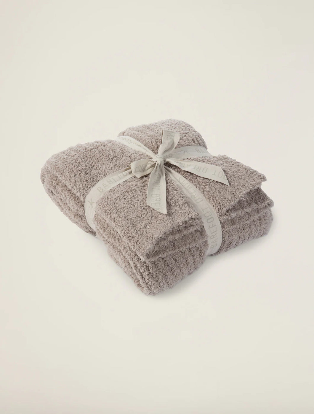 Barefoot Dreams: Cozychic Ribbed Throw 54X72 in Sand