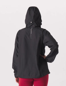 Glyder: Trek Windbreaker in Black