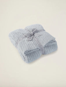 Barefoot Dreams: Cozychic Ribbed Throw 54X72 in Ocean
