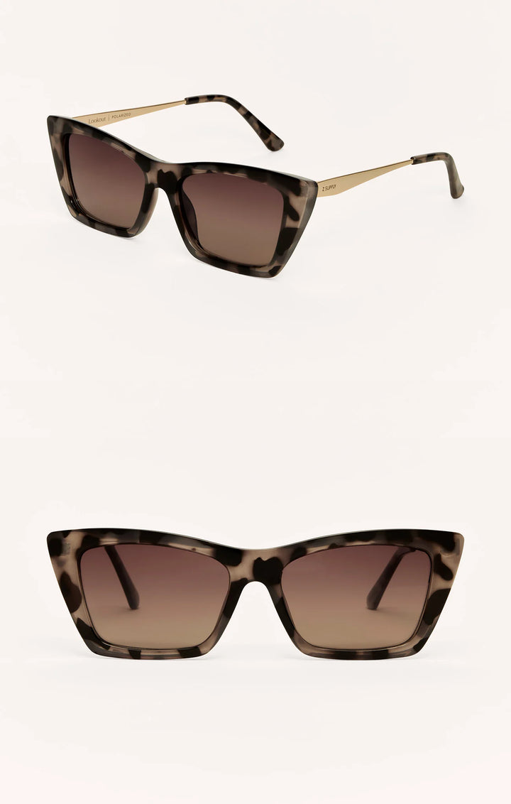 Z Supply: Lookout Brown Tortoise-Gradient Polar