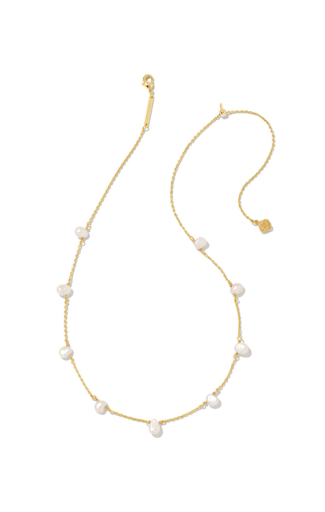 Kendra Scott: Leighton Pearl Strand Necklace in Gold