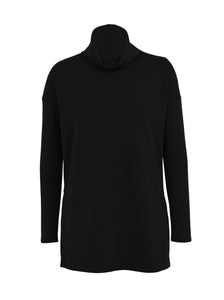 Spanx: Airessentials Turtleneck Tunic in Very Black