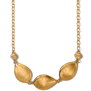 Brighton: Meridian Lumens Flora Short Gold Necklace