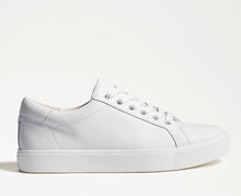 Load image into Gallery viewer, Sam Edelman: Ethyl White Lace Up Sneaker
