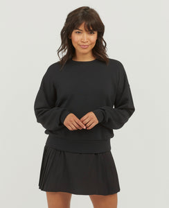 Spanx: Airessentials Crew in Very Black
