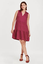 Load image into Gallery viewer, Dear John: Helena Dress in Purple Wine

