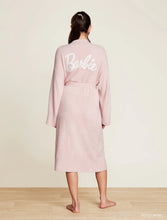 Load image into Gallery viewer, Barefoot Dreams: CCL Barbie Robe in White Dusty Rose
