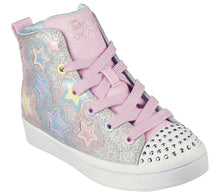 Load image into Gallery viewer, Skechers: Twinkle Toes Twi-Lights 2.0 Star Gloss Shoes
