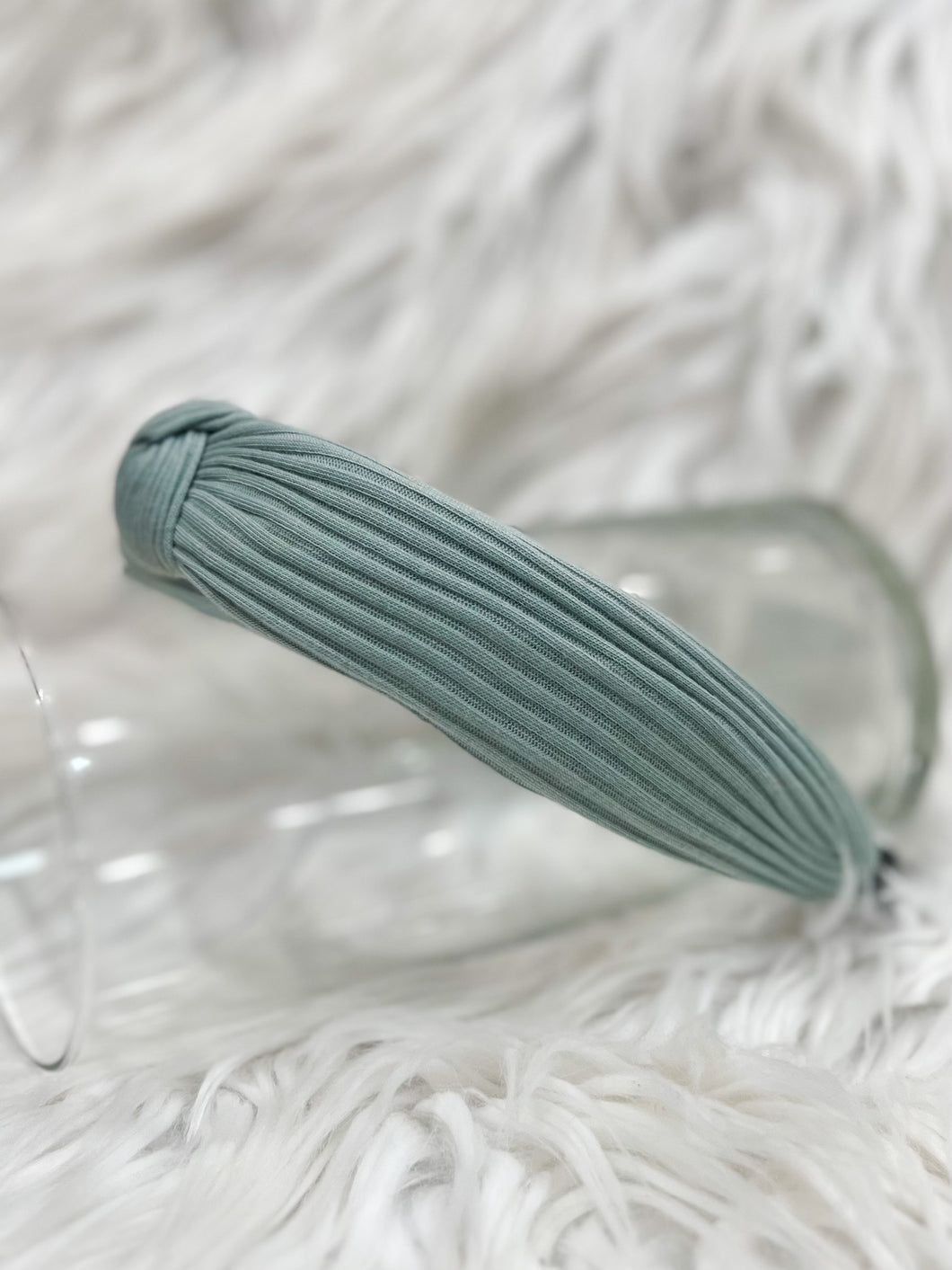 Fun & Fabulous: Sage Topknot Headband