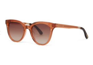 Toms: Marlowe Terracotta Crystal Grown Gradient Sunglasses