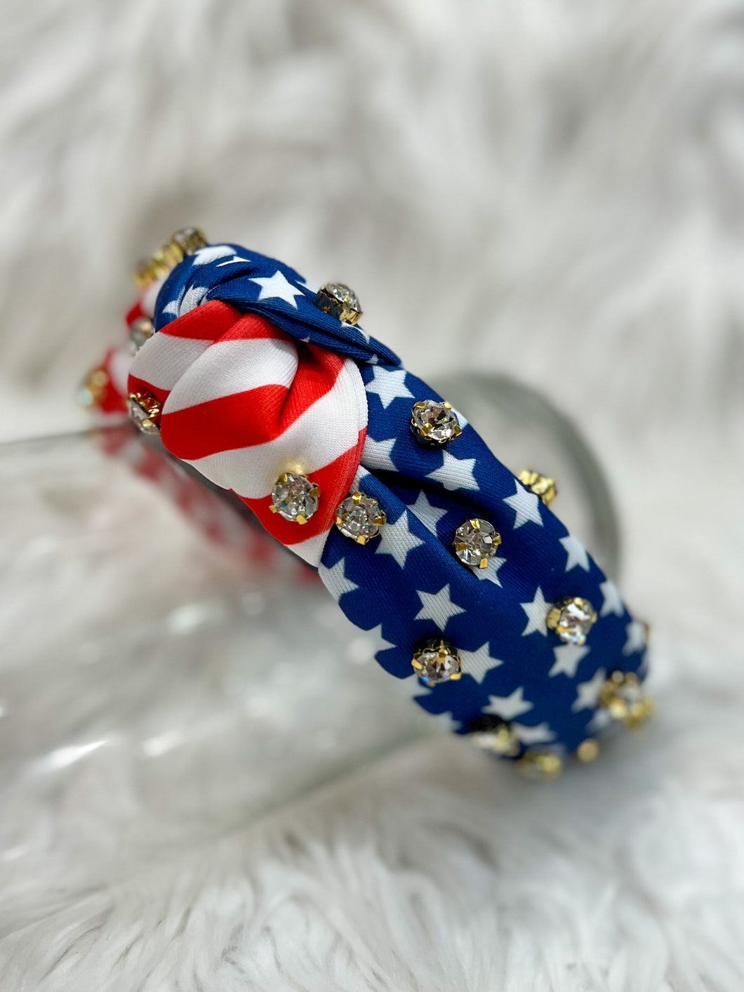 Fun & Fabulous: USA Bling Headband