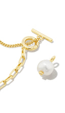 Load image into Gallery viewer, Kendra Scott: Leighton Pearl Chain Necklace in Gold
