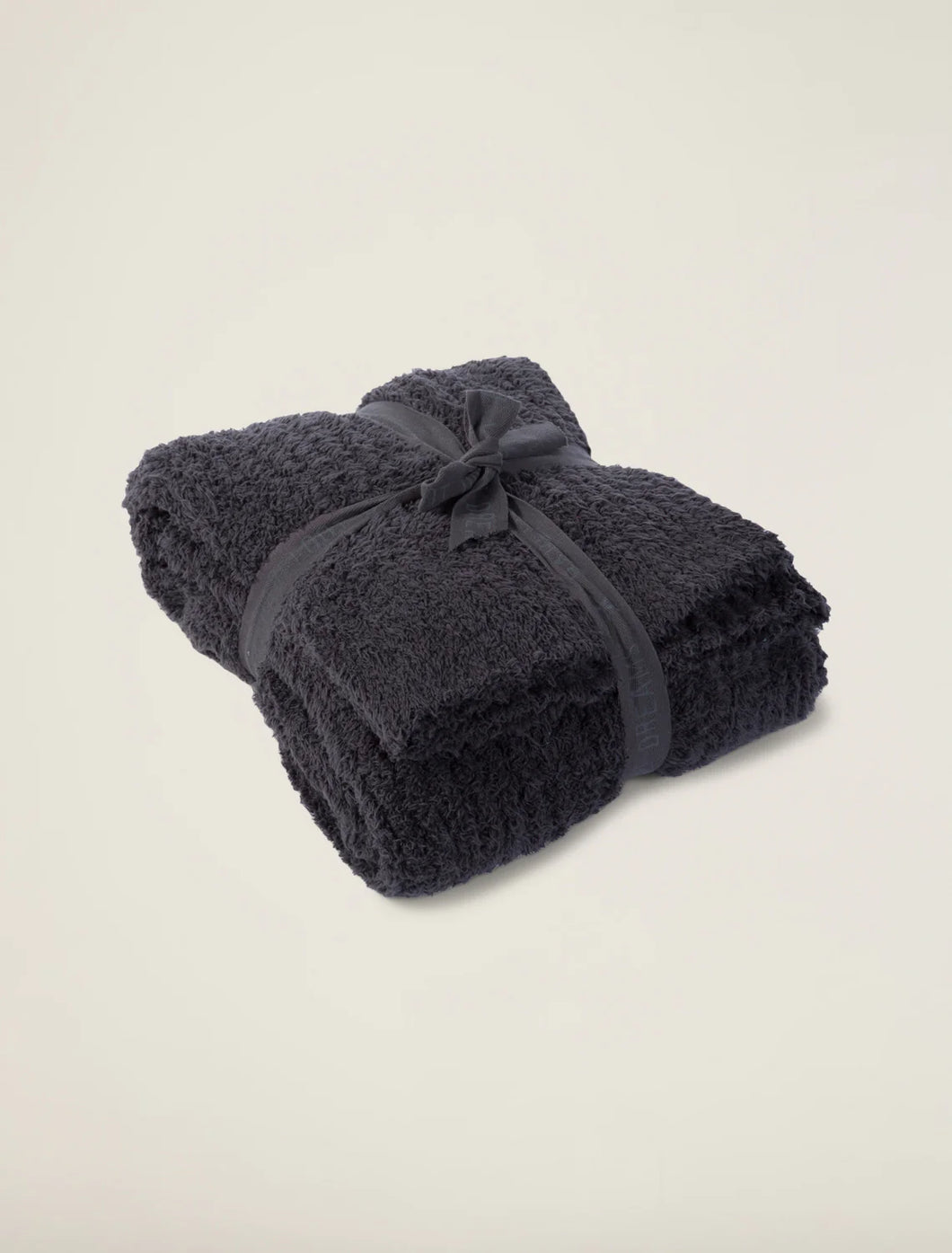 Barefoot Dreams: Cozychic Ribbed Throw 54X72 in Carbon