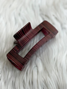 Fun & Fabulous: Plum Claw Clip