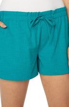 Load image into Gallery viewer, Liverpool: Pull on Tie Waist Shorts ~ LM9272TS29
