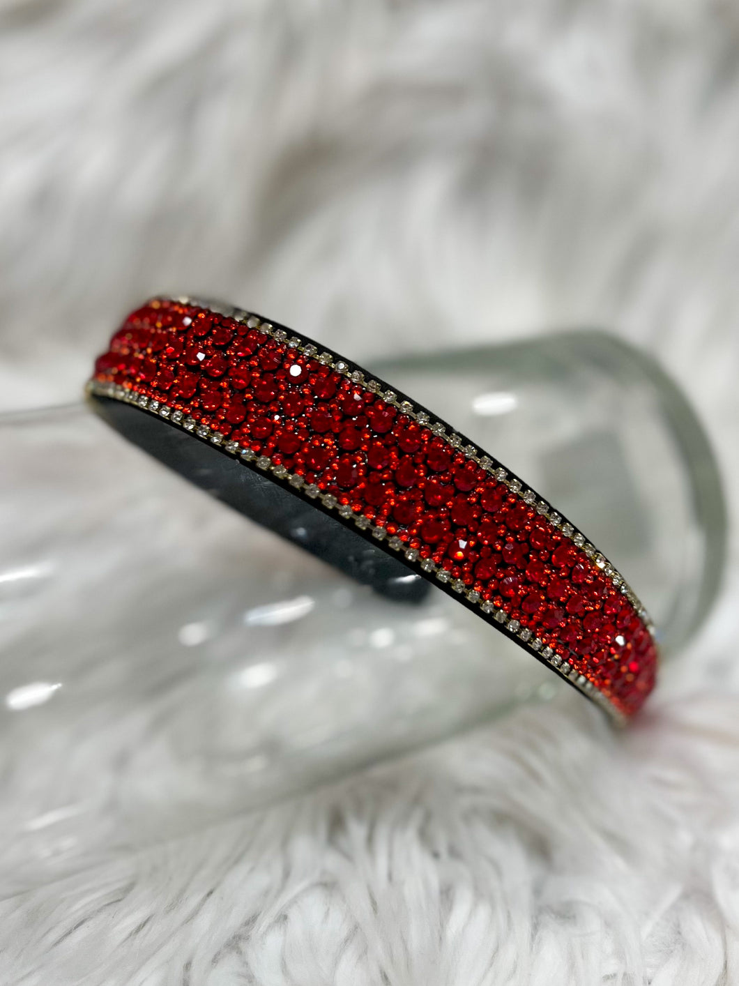 Fun & Fabulous: Red Rhinestone Headband