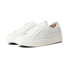 Load image into Gallery viewer, Vaneli: Yolen White Nappa Star Sneakers
