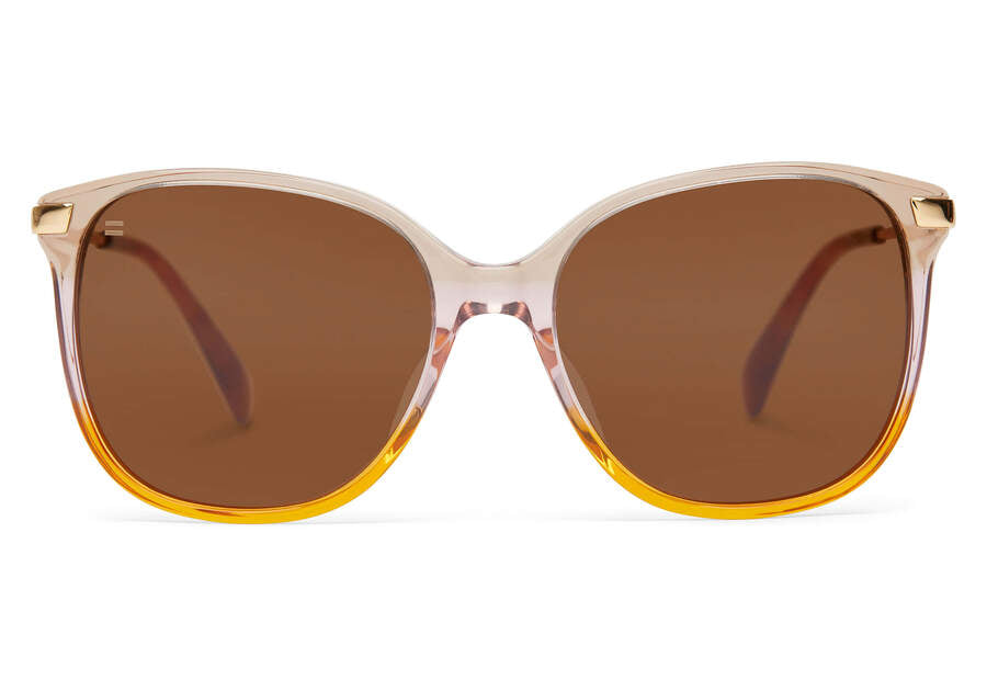 TOMS: Sandela Autumn Gradient Sunglasses
