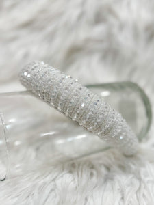 Fun & Fabulous: White Gem Headband